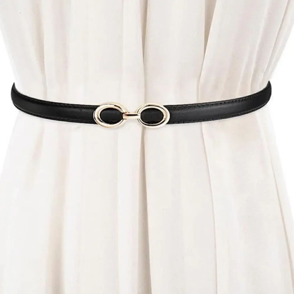 Buckle Skinny Slim Belt